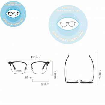 Gọng nhựa kim loại mã 8610